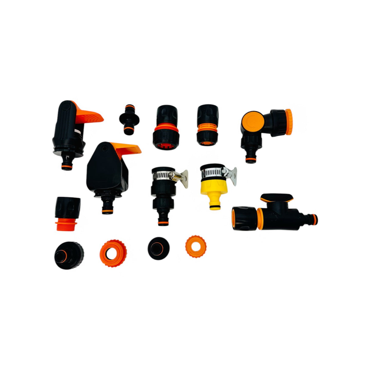 Wasseradapter Set – diverse Wasserdiebe und Wasserhahnanschlüsse, Übersicht
