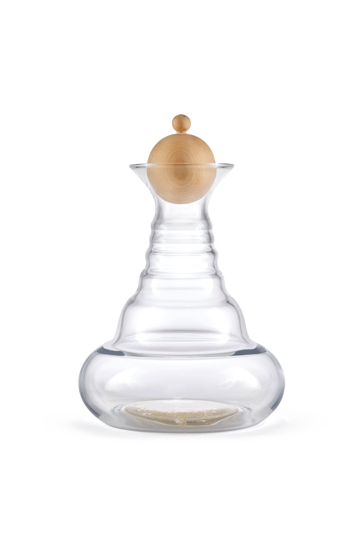 Alladin Karaffe gold 1,3 Liter mit Zirbenholzstöpsel - UrQuelle