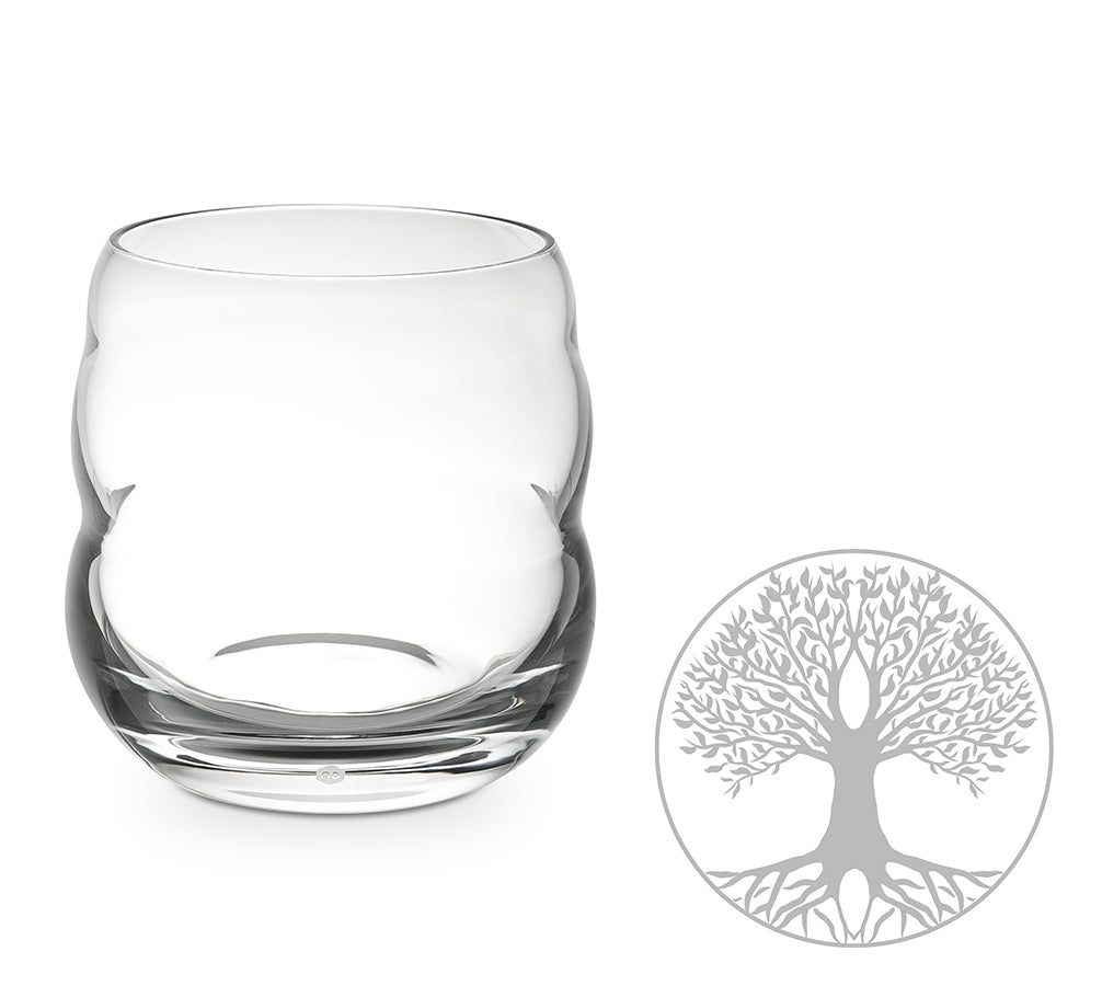 Becher Mythos Lebensbaum Lasergravur - UrQuelle