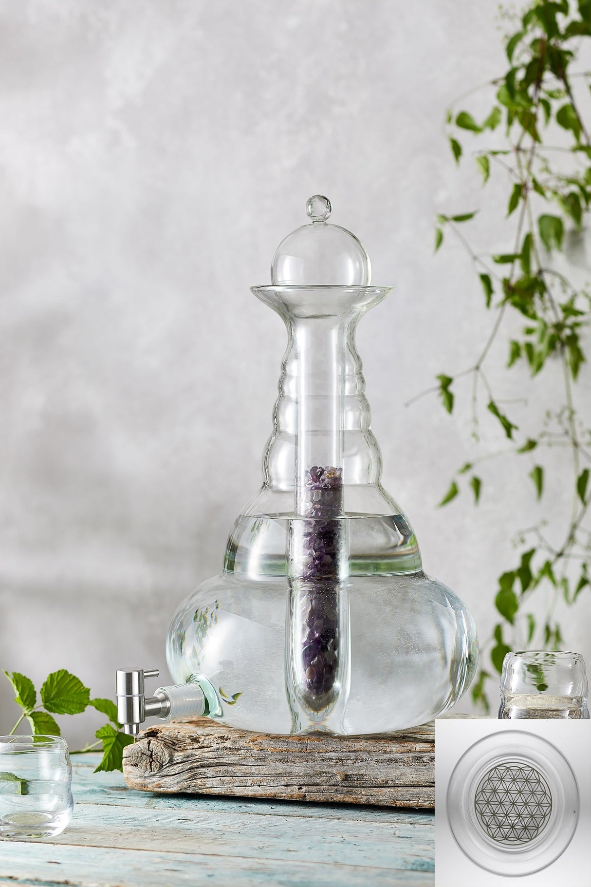 Universe Karaffe Platin 10 Liter - UrQuelle