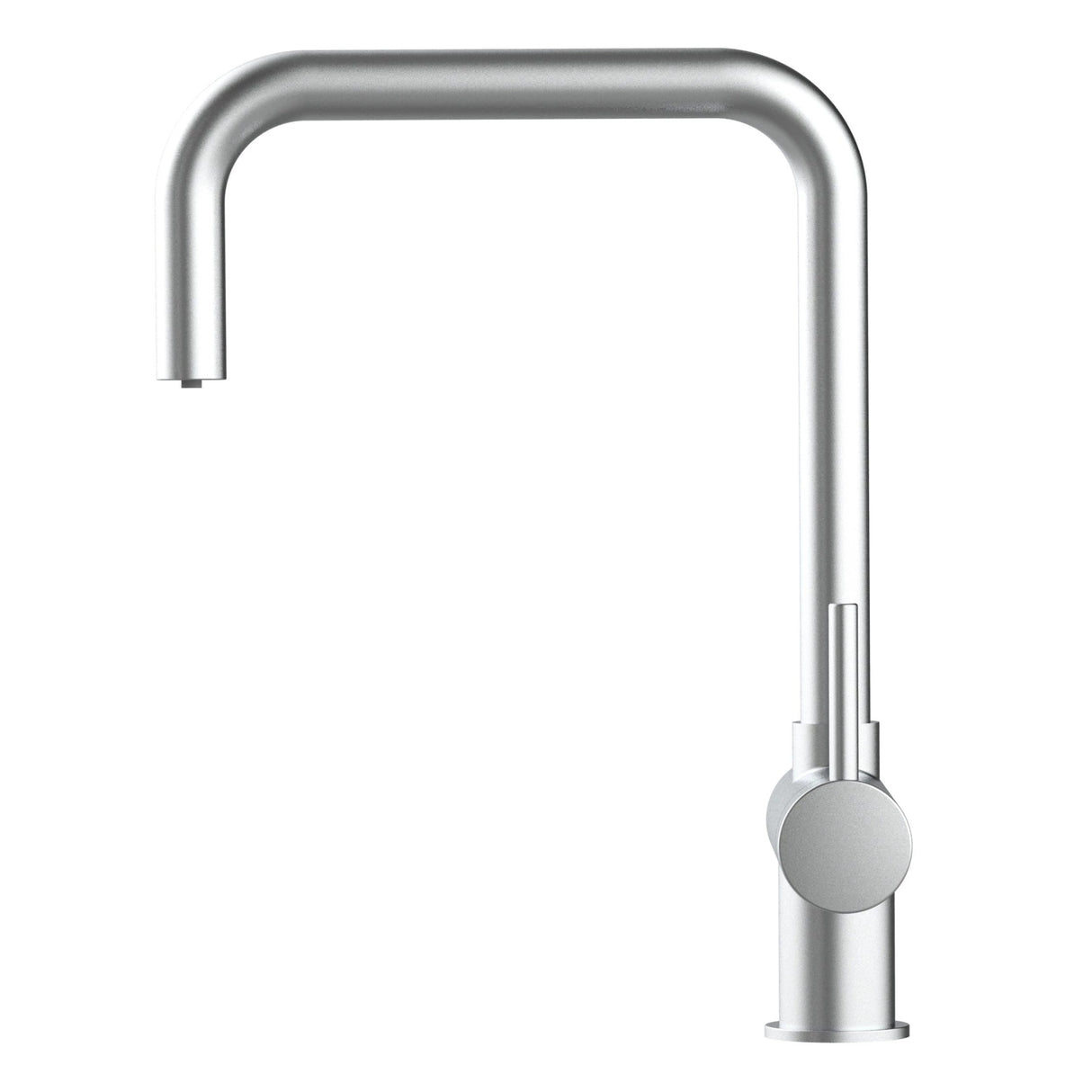 Vizio 3 Wege Wasserhahn Küchenarmatur, Edelstahl Massiv mit 360° schwenkbarem N - Auslauf, Gebürstet - UrQuelle