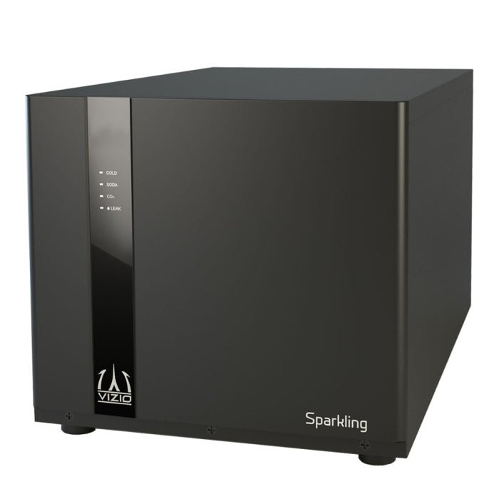 Vizio Sprudelmaschine, CO2 Karbonator zur Erzeugung von frischem Sprudelwasser sowie kühles und temperiertes Tafelwasser - UrQuelle®