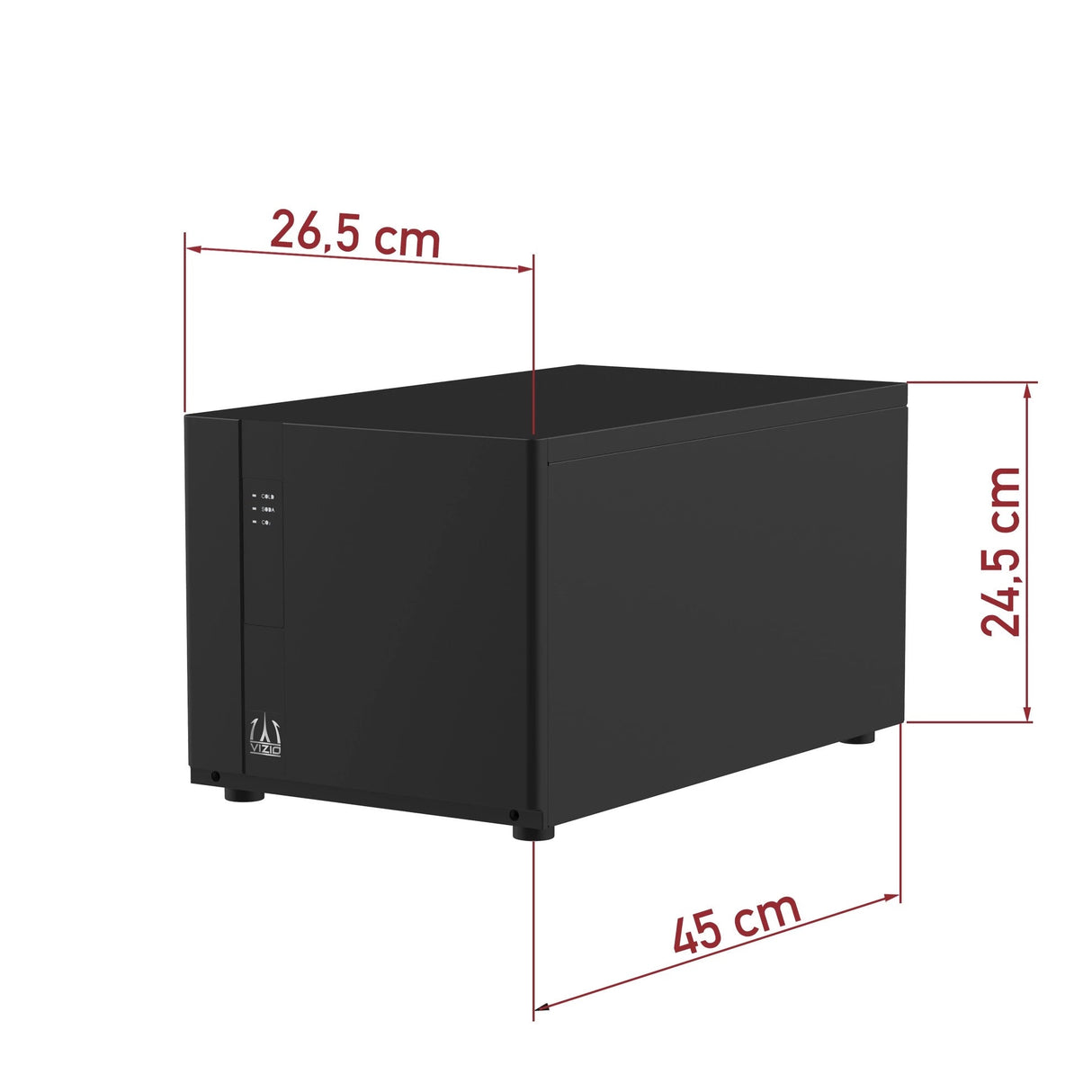 Vizio Sprudelmaschine, CO2 Karbonator zur Erzeugung von frischem Sprudelwasser sowie kühles und temperiertes Tafelwasser - UrQuelle®