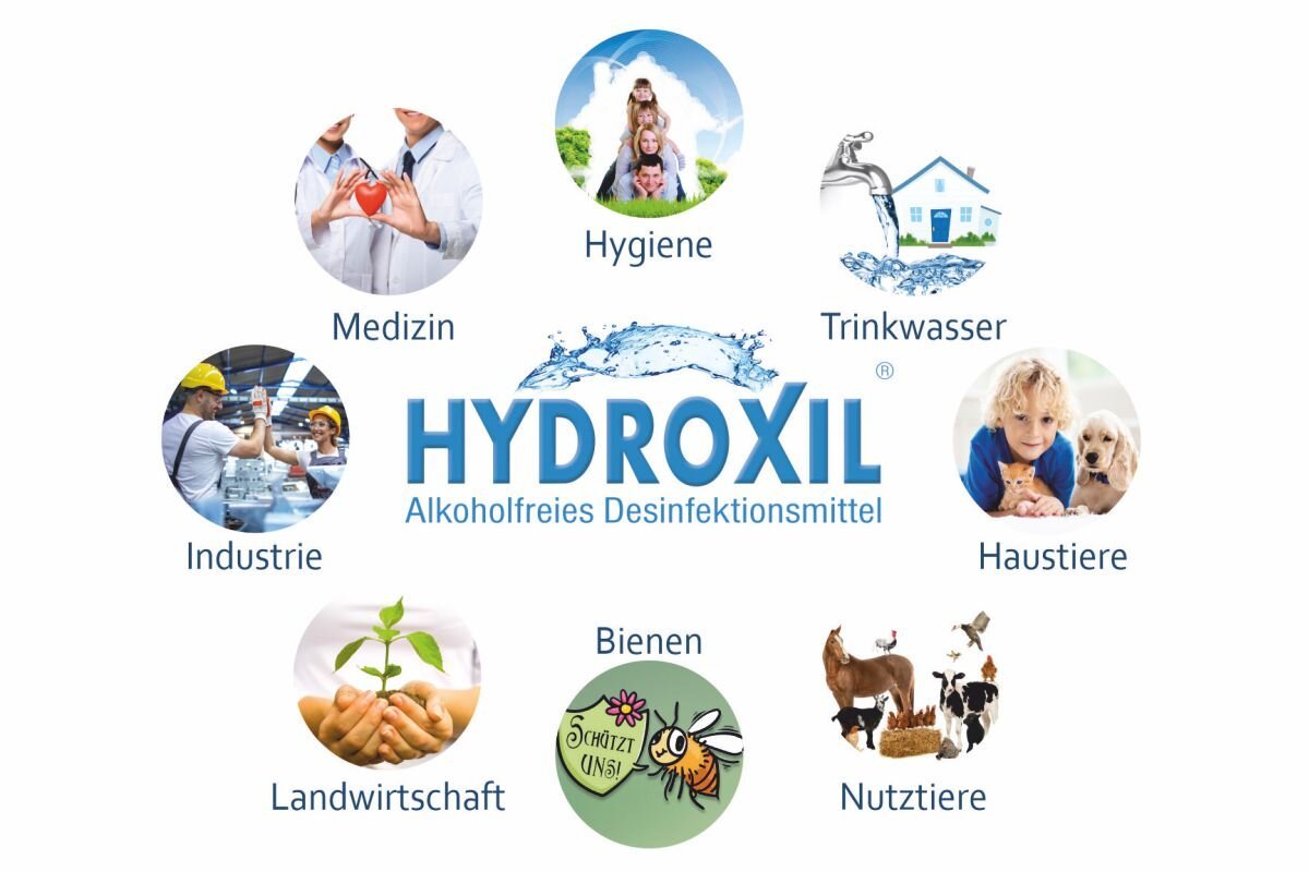 Hydroxil - Alkoholfreie Desinfektion - UrQuelle