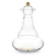 Karaffe Alladin 1,3 l Gold – Blume des Lebens – Goldknauf – mundgeblasen, Freisteller