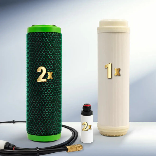 Filterset: Outdoor - Case / Backpack (inkl. Vorfilter) für 12 Monate - UrQuelle