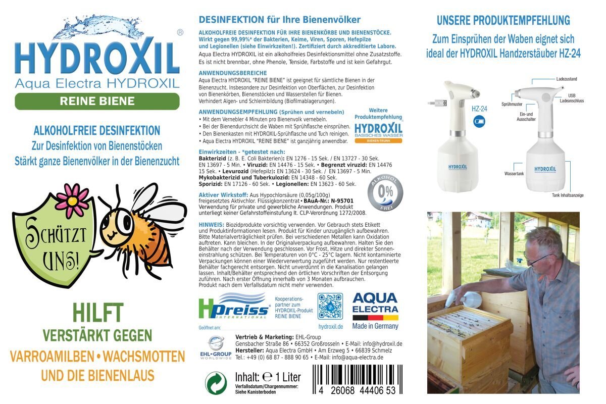 HYDROXIL "Reine Biene" 6L - UrQuelle