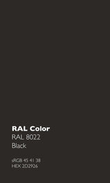 Vizio 3 Wege Edelstahl Armatur Hochglanz / Schwarz - UrQuelle