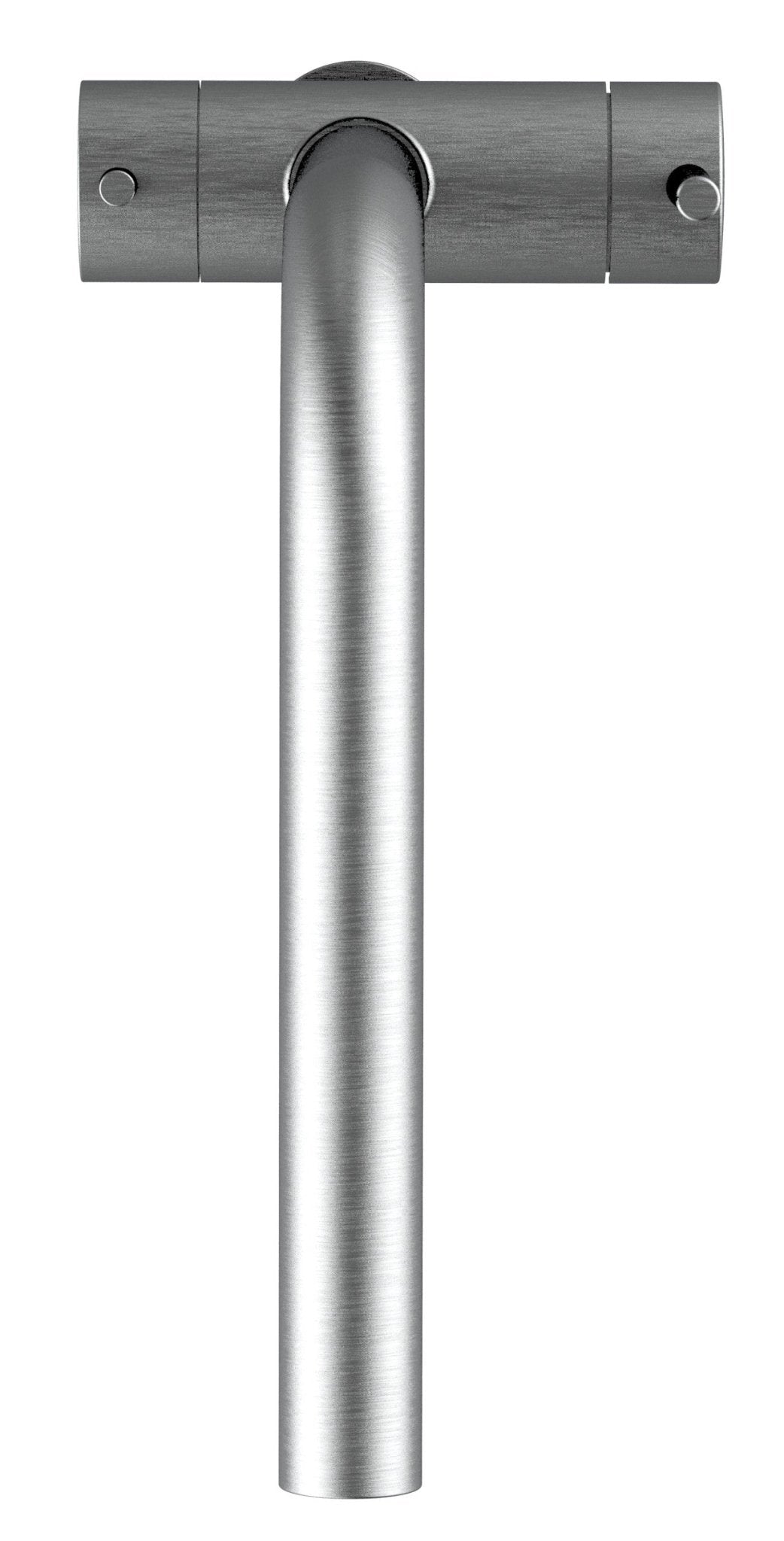 Vizio Niederdruck 3 Wege Wasserhahn Küchenarmatur, Edelstahl Massiv, 360° schwenkbarem L - Auslauf, Gebürstet - UrQuelle